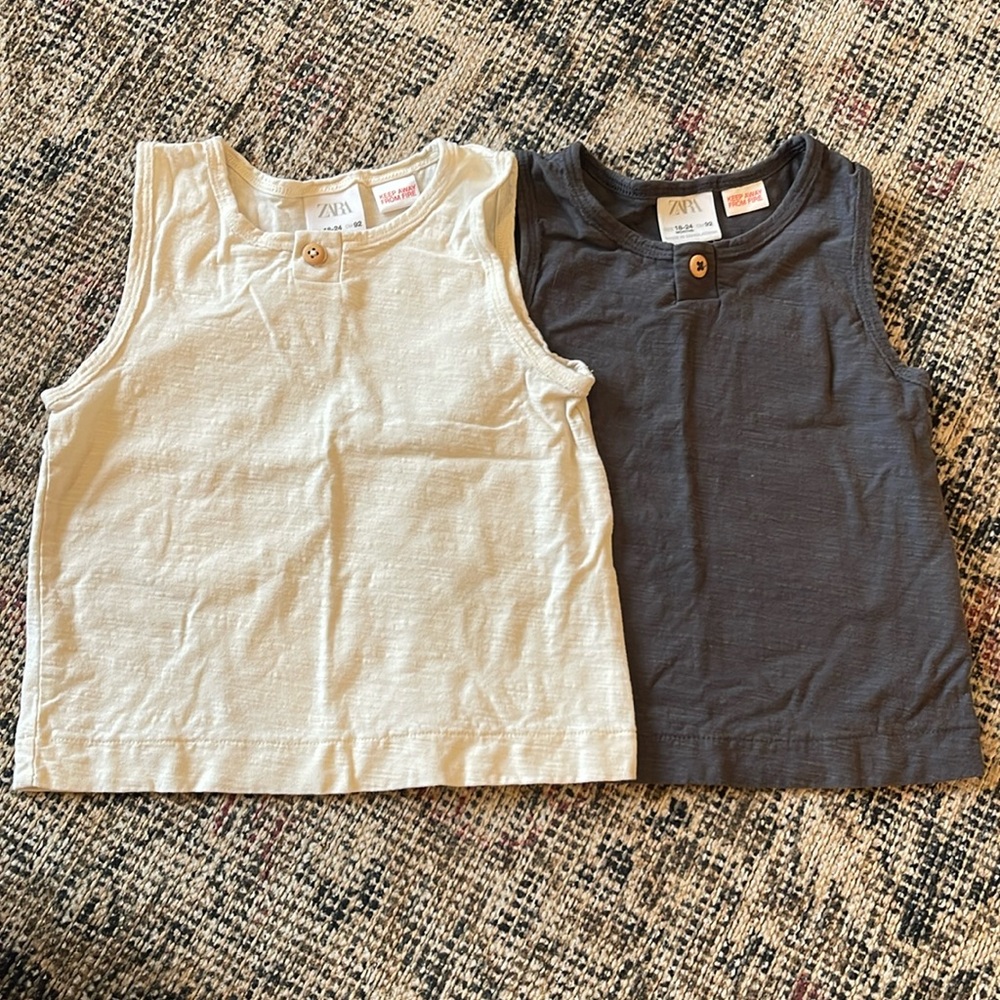 Zara Boys Tanks